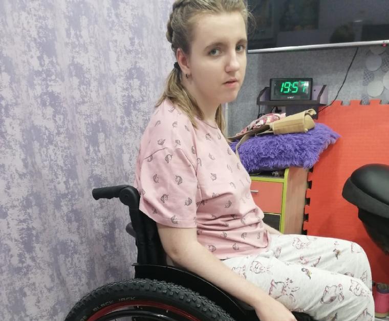 Коляска для Полины доставлена